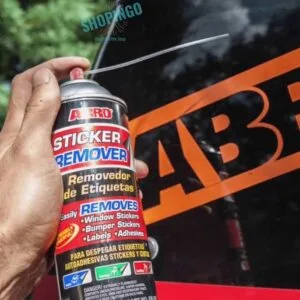 مزيل الملصقات الصعبة